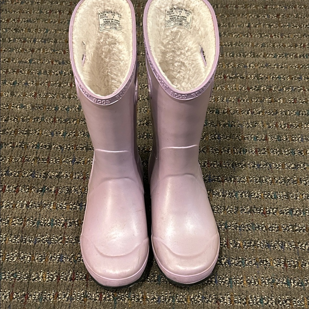 Bogs Light Purple Rain Boots